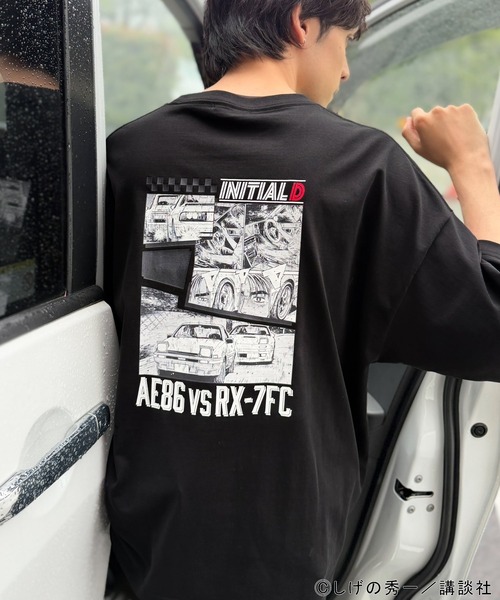 Java tシャツ 「接触冷感・UVカット機能付き素材」「頭文字D × JaVa