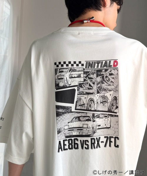 Java tシャツ 「接触冷感・UVカット機能付き素材」「頭文字D × JaVa