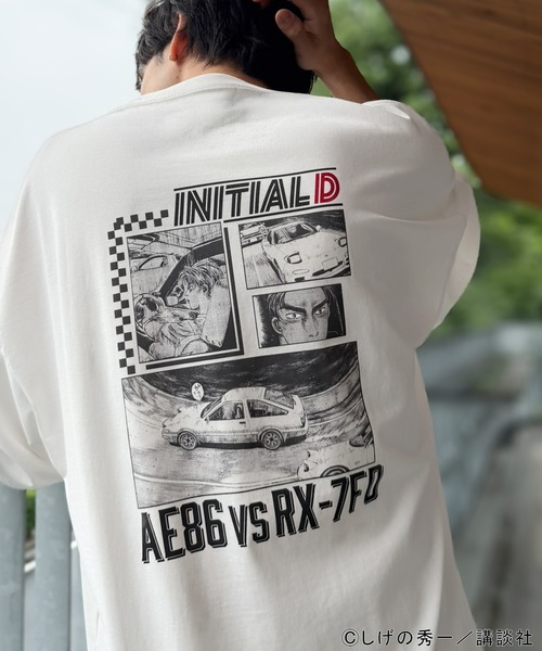 Java tシャツ 「頭文字D × JaVaコラボ」藤原拓海 vs 高橋兄弟 秋名