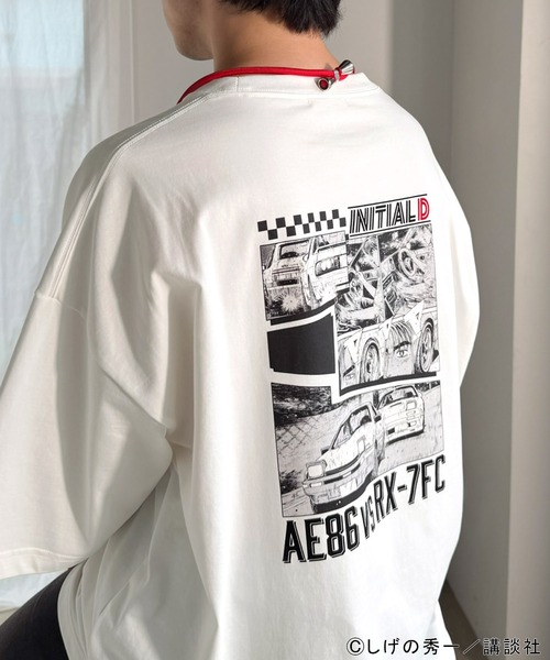 Java tシャツ 「接触冷感・UVカット機能付き素材」「頭文字D × JaVa