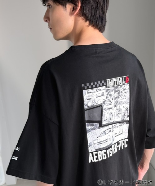 Java tシャツ 「接触冷感・UVカット機能付き素材」「頭文字D × JaVa