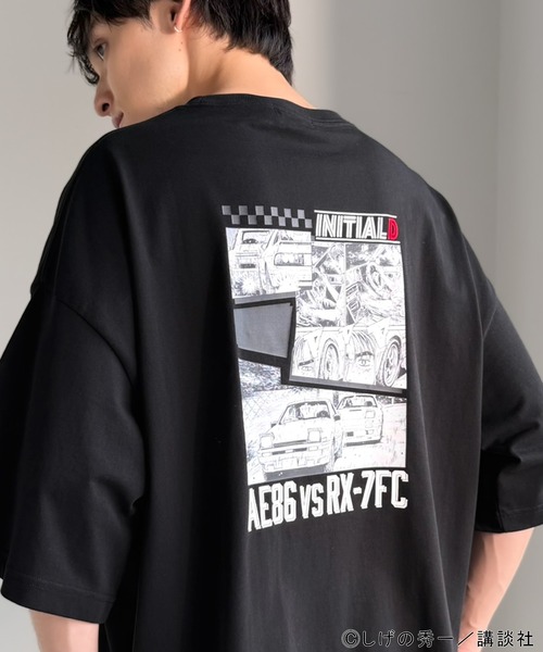 Java tシャツ 「接触冷感・UVカット機能付き素材」「頭文字D × JaVa