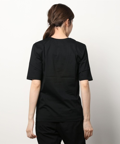 「ATON」 半袖Tシャツ 1 ホワイト レディース_画像9