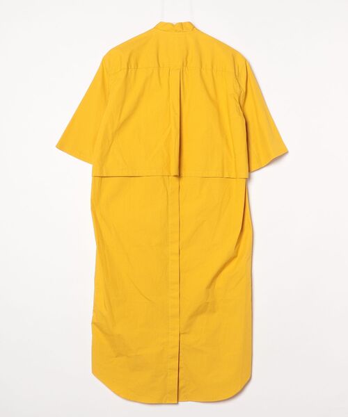 「TOGA PULLA」 7分袖ワンピース 36 イエロー レディース_画像2