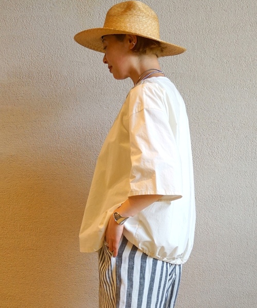 「JOURNAL STANDARD LUXE」 半袖ブラウス - ブラック レディース_画像2