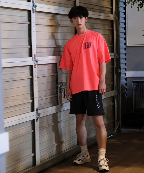 「RVCA」 ショートパンツ L オレンジ メンズ_画像4