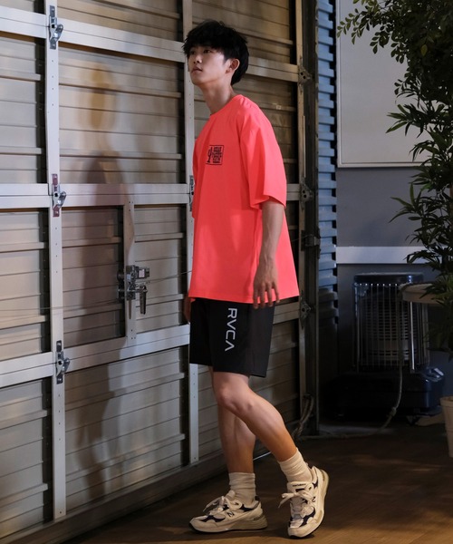 「RVCA」 ショートパンツ L オレンジ メンズ_画像5
