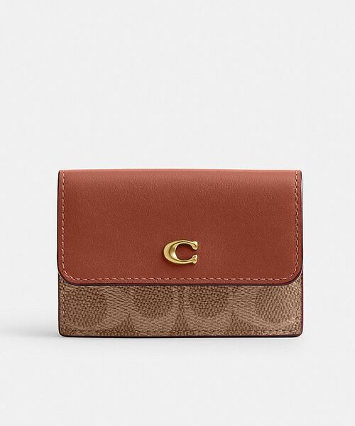 COACH（コーチ） 財布 ONE ブラウン系その他 レディース : ZOZOTOWN