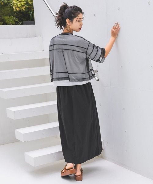 「HEREIAM」 ロングスカート MEDIUM ブラック レディース_画像5