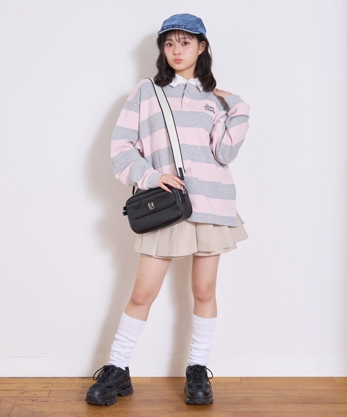 「LOVETOXIC」 「KIDS」スカート - ライトグレー キッズ_画像8