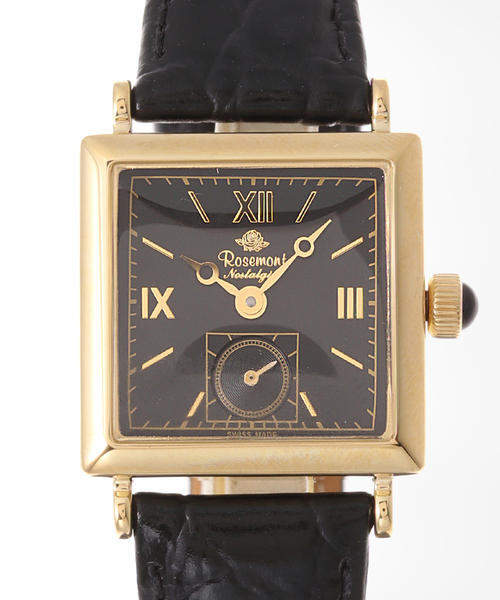 Rosemont（ロゼモン） 腕時計 Rosemont N011-YBR BBK Yellow gold