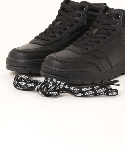 「VANS」 ハイカットスニーカー 9 ブラック メンズ_画像4
