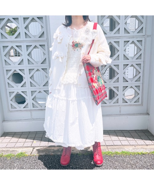 PINK HOUSE（ピンクハウス） トートバッグ フリー レッド系その他