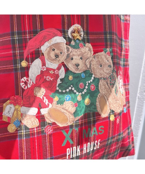 PINK HOUSE（ピンクハウス） トートバッグ フリー レッド系その他