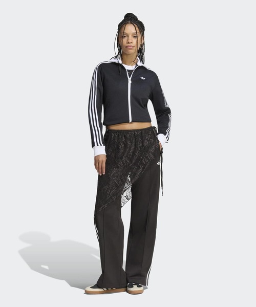 adidas（アディダス） ワイドパンツ スウェットパンツ ジャージ レース