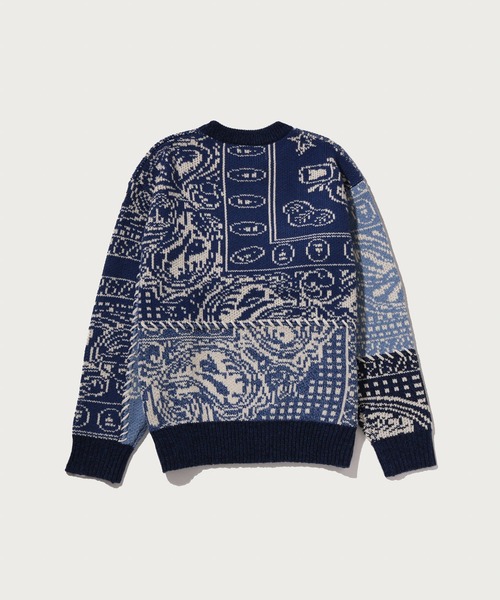 A BATHING APE（アベイシングエイプ） セーター ニット PAISLEY