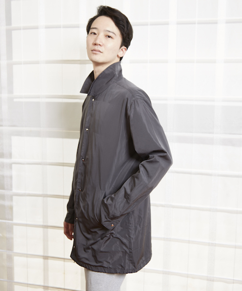 Re Youth コート ジャケット ナイロン ロング コーチ ジャケット