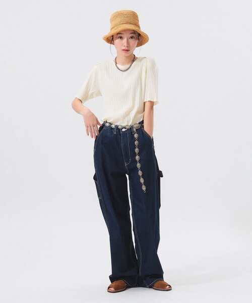 BEAMS BOY Lee maturely ペインター パンツ デニム S BEAMS BOY（ビームスボーイ）の「Lee × maturely / 別注 Denim
