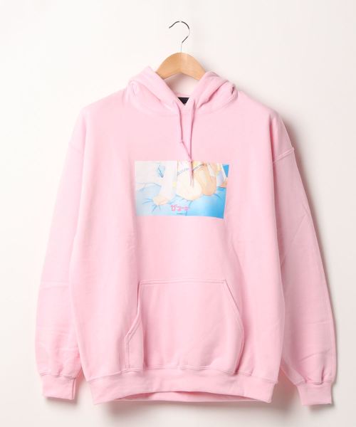 パーカー 「W」「it」「THE nookie」ANIME2 SWEAT PARKA レディース メンズ パーカー 「W」「it」「THE nookie」ANIME2 SWEAT PARKA