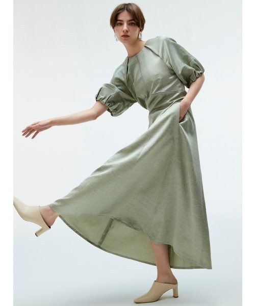 ワンピース レーヨンリネンボリュームスリーブワンピース Zozotown Paypayモール店 通販 Paypayモール