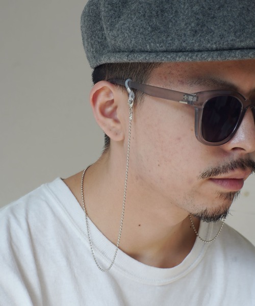 Port（ポート） 伊達メガネ メガネ 眼鏡 メガネ チェーン #_ メンズ