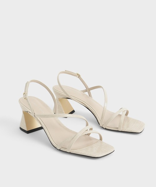 CHARLES ＆ KEITH（チャールズ&キース） サンダル クロックエフェクト