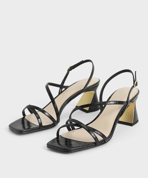 CHARLES ＆ KEITH（チャールズ&キース） サンダル クロックエフェクト