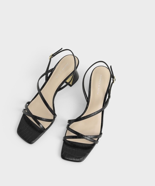CHARLES ＆ KEITH（チャールズ&キース） サンダル クロックエフェクト