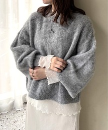 5G2WAYクルーカーディガン　グレー WEB限定】5G2WAYクルーカーディガン | [公式]アパートバイ （A part by