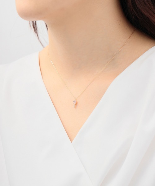 BLOOM（ブルーム） ネックレス 10月誕生石 K10 イエローゴールド