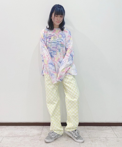 Candy Stripper tシャツ Tシャツ JOYFUL CANDY TIE DYE トップス