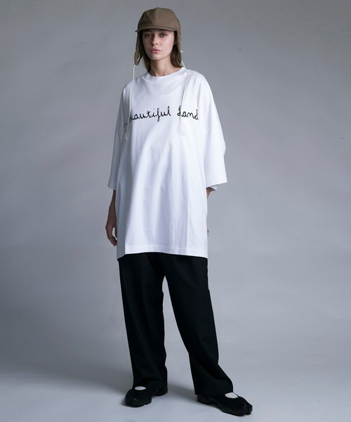 新品未使用 My Beautiful Landlet カットソー my beautiful landlet tシャツ 「my landlet」 MERCERIZATION