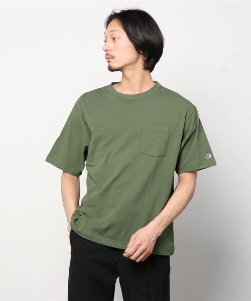 tシャツ Tシャツ メンズ チャンピオン  SHORT SLEEVE POCKET T-SHIRT_｜zozo