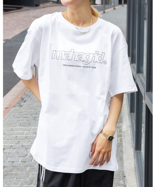 MAHAGRID tシャツ 「UNISEX」MAHAGRID／THIRD LOGO TEE 2277558