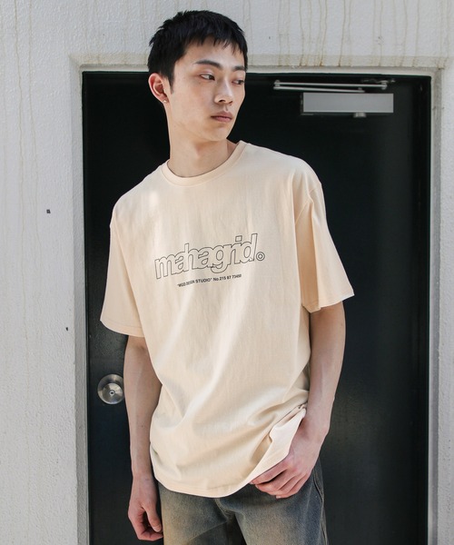 MAHAGRID tシャツ 「UNISEX」MAHAGRID／THIRD LOGO TEE 2277558
