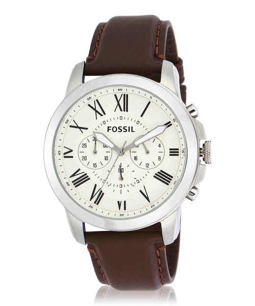 FOSSIL（フォッシル） 腕時計 腕時計 メンズ アナログ レザー FS4735