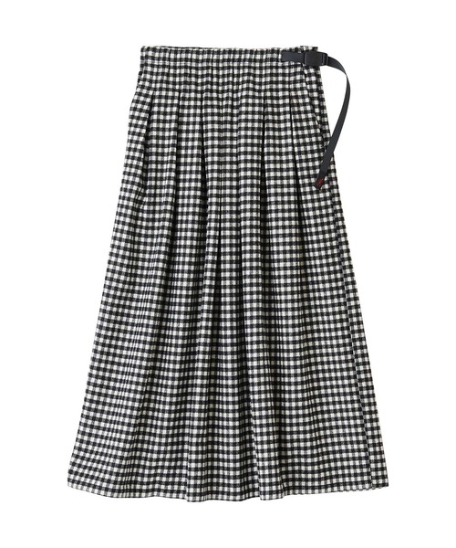 GRAMICCI グラミチ ウールプレイティド　ロング スカート GRAMICCI (グラミチ) WOOL PLEATED SKIRT / ウールプレイティド