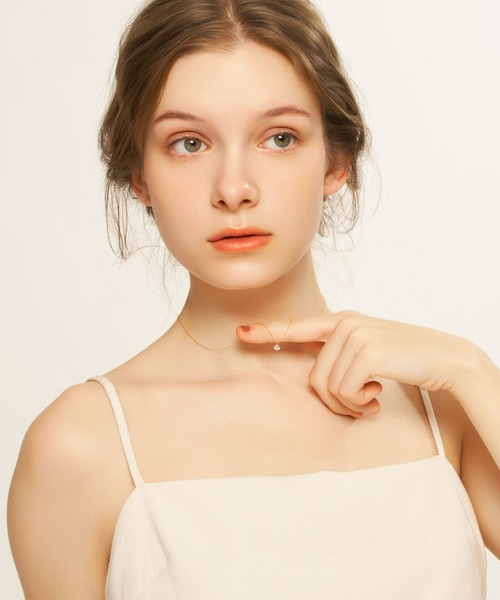 Jewel closet by L&Co. ネックレス K10ピンクゴールド 新 誕生石