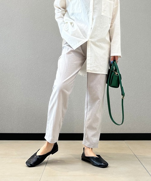 【S’MAXMARA】関税込★日本未入荷★コットン素材パンツ エス マックスマーラ S MAX MARA Trousers Beige ウィメンズ