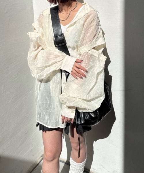ブラウス シャツ 麻シアーシャツ レディース N.O.R.C ブラウス シャツ 麻シアーシャツ レディース : ZOZOTOWN