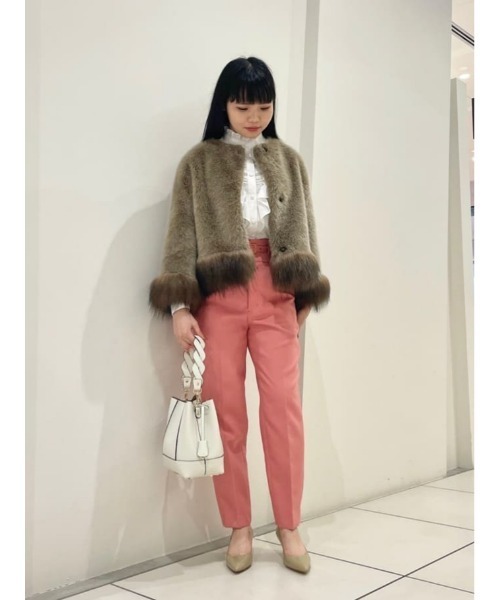 LOULOU WILLOUGHBY パンツ 「LOULOU WILLOUGHBY」T/Wギャバ
