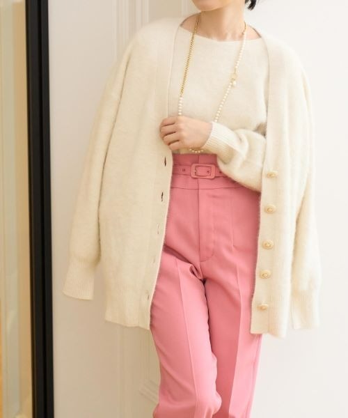 LOULOU WILLOUGHBY】T/Wギャバテーパードパンツ|allureville