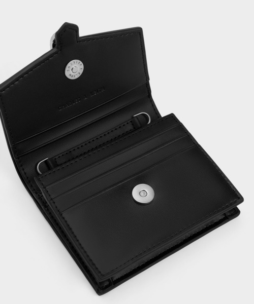 CHARLES ＆ KEITH 財布 Avis アビス キルトバックルウォレット