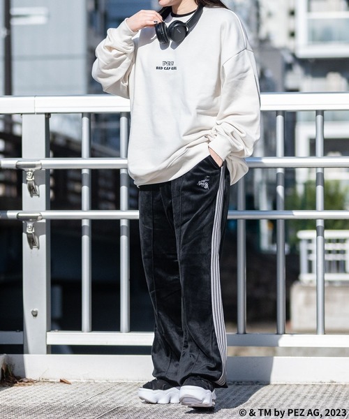 RED CAP GIRL トレーナー スウェット 「a-r」「PEZ×RedCapGirl