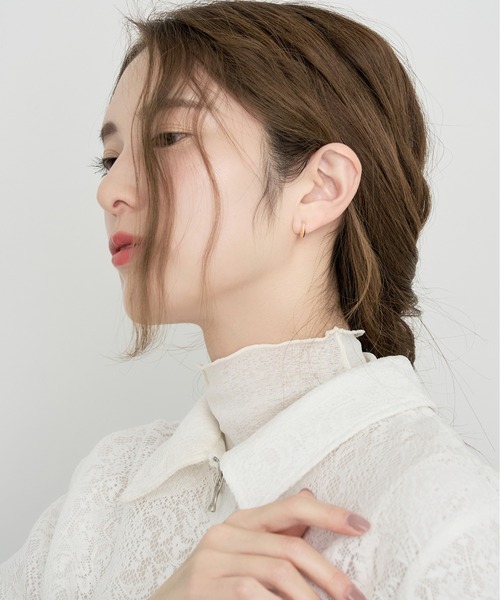 Jewel closet by L&Co. K18 フープピアス &三日月ピアス Jewel closet by L&Co. K18 フープピアス &三日月ピアス