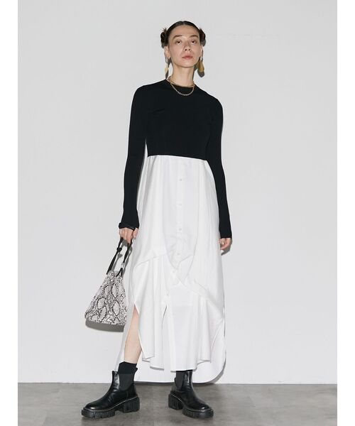 UN3D. ニット セーター SHORT KT TOP / ショートニットトップ