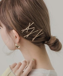 ヘアピン メタルクロスセットピン｜ZOZOTOWN Yahoo!店