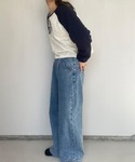 tシャツ ラグランクロップドロンT(kihar...の詳細画像3