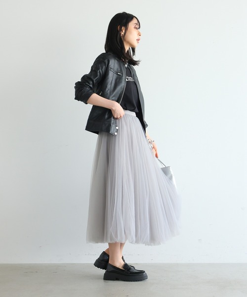 itto スカート ふんわりボリューム華やかチュールスカート