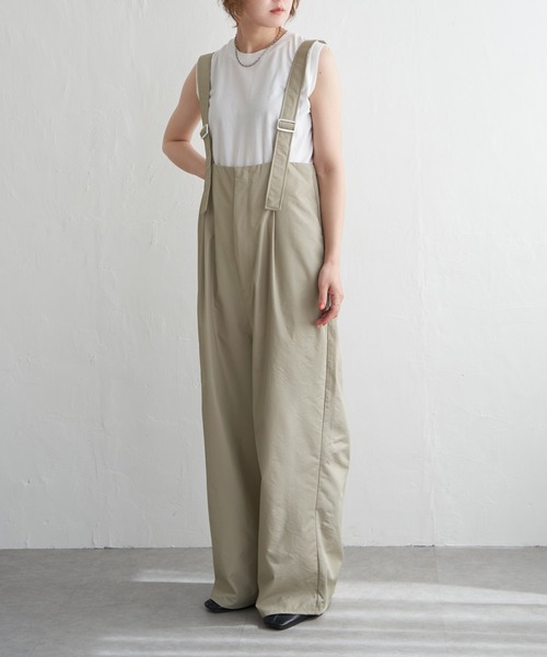notch.（ファッション） パンツ ナイロンハイウエストサス付き